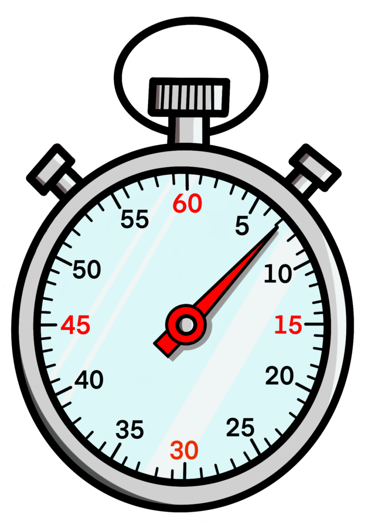 horaire durée horloge chronomètre